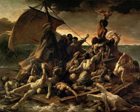 The Raft of the Medusa (1818-1819), by Théodore Géricault (1791–1824). Wikimedia Commons