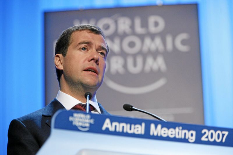 Dmitry Medvedev - World Economic Forum Annual Meeting Davos 2007