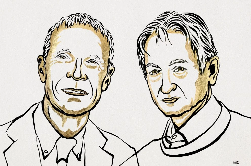 John Hopfield and Geoffrey Hinton