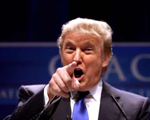Donald Trump speaking at CPAC 2011 in Washington, D.C.