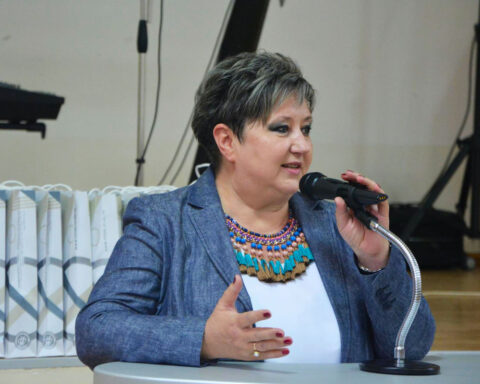 Professor Natalija Jovanović, dean of Philosophy at Niš. Source: Official Facebook page of the Faculty of Philosophy (filfak.ni.ac.rs).
