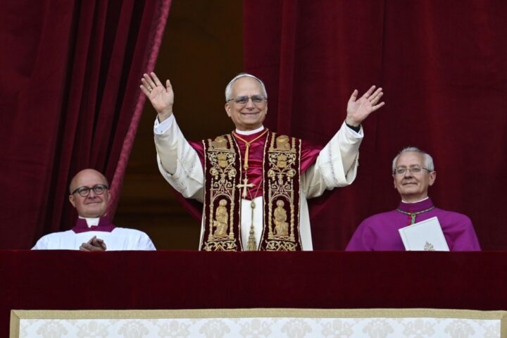 Cardinal Prevost elected as pope / VATICAN MEDIA