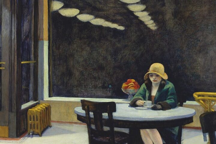 Automat by Edward Hopper (1927). Des Moines Art Center