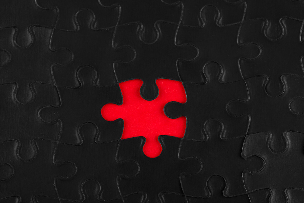 Beautiful puzzle background