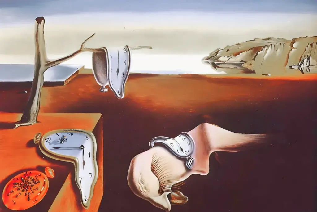 "The Persistence of Memory” (1931), Salvador Dalí.