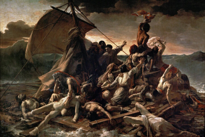 Théodore Géricault, The Raft of the Medusa (1818–1819). Oil on canvas, Musée du Louvre. Image: Wikimedia Commons.